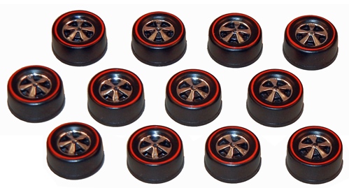 16 Deep Dish Bearing Style Wheels - Bright Chrome Finish, All Medium Size