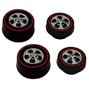 Hot Wheels Redline HK Style Medium Bearing Repro wheels 
