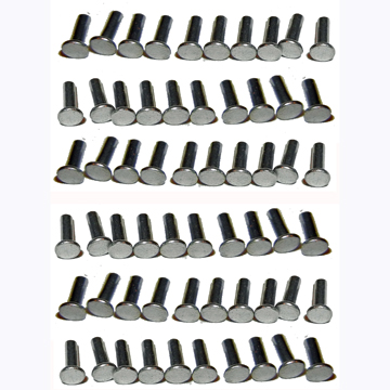 60 Replacement Rivet Heads For Hot Wheels Matchbox Restoration & Custom Projects 